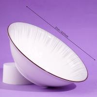 8 inch soup bowl - Time Grey (Premium Grade)