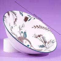 8 inch soup bowl - Deer (Premium grade)