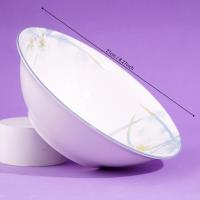 8 inch soup bowl - Dendrobium (Premium Grade)