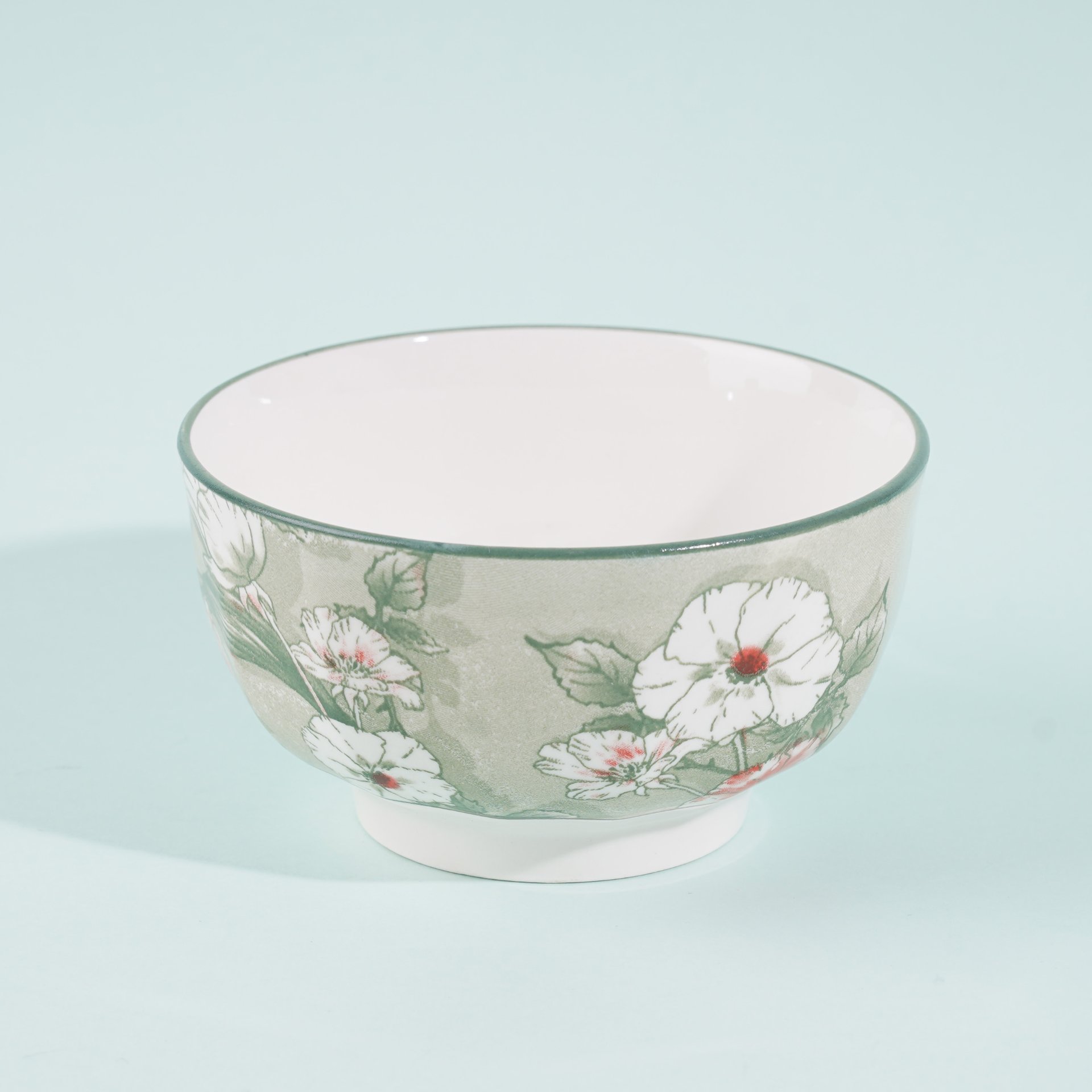 5-inch Fuli Bowl - Rose Flower
