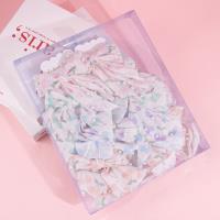 碎花珍珠绉布飘带鸭夹