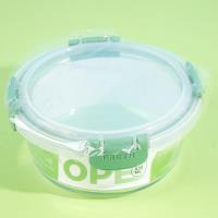 650ML glass round fresh-keeping box JH-1608