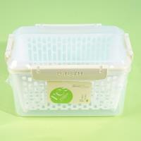 2100ml rectangular drainage and freshness-preserving box, model JH-0176
