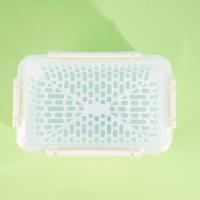 2100ml rectangular drainage and freshness-preserving box, model JH-0176