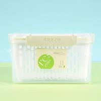 2100ml rectangular drainage and freshness-preserving box, model JH-0176