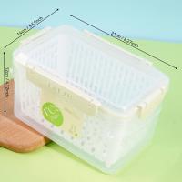 2100ml rectangular drainage and freshness-preserving box, model JH-0176