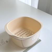 CRBW-559 Spring Mini Double-layer Drainage Basket