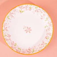 8 inch fruit platter - Pink Summer