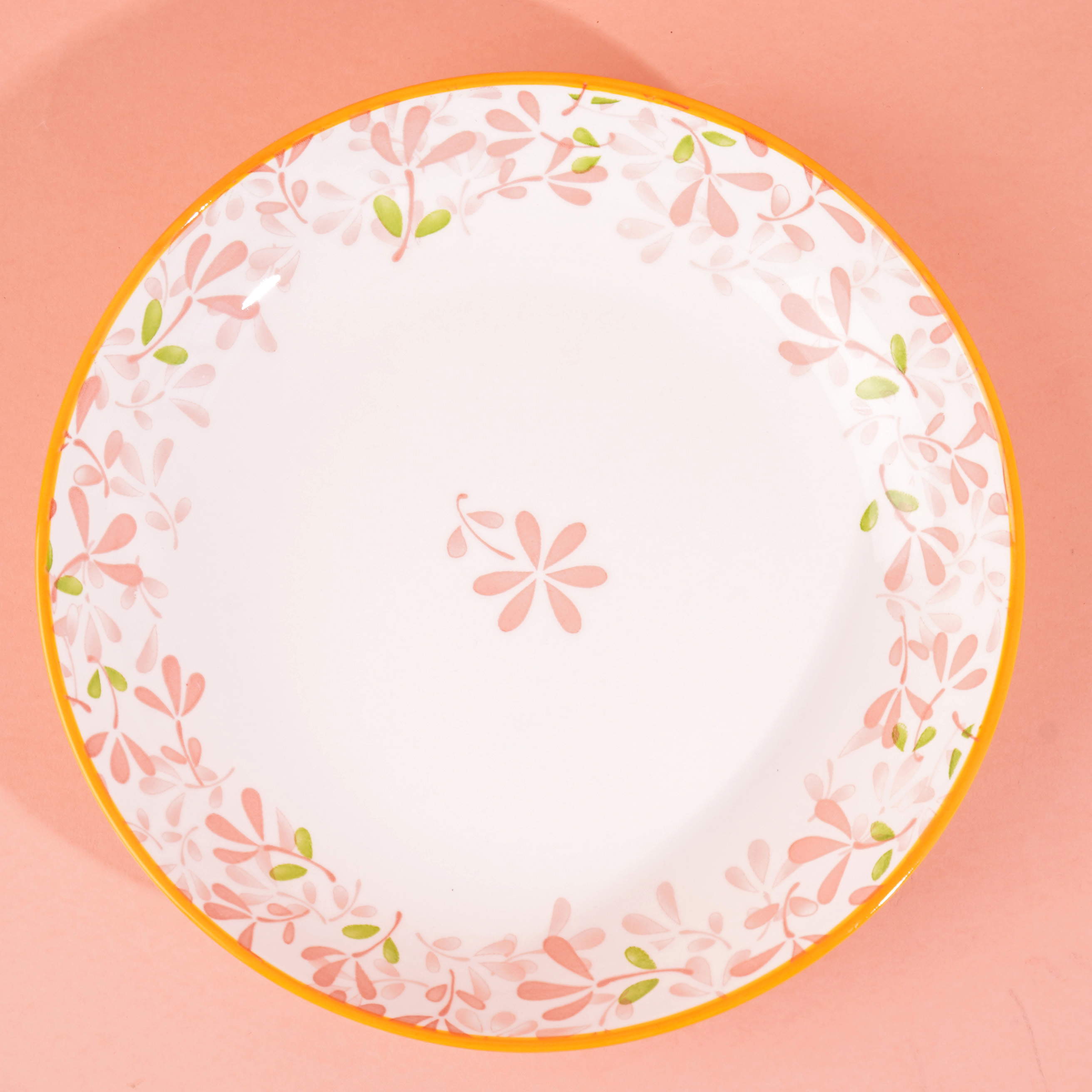 8 inch fruit platter - Pink Summer