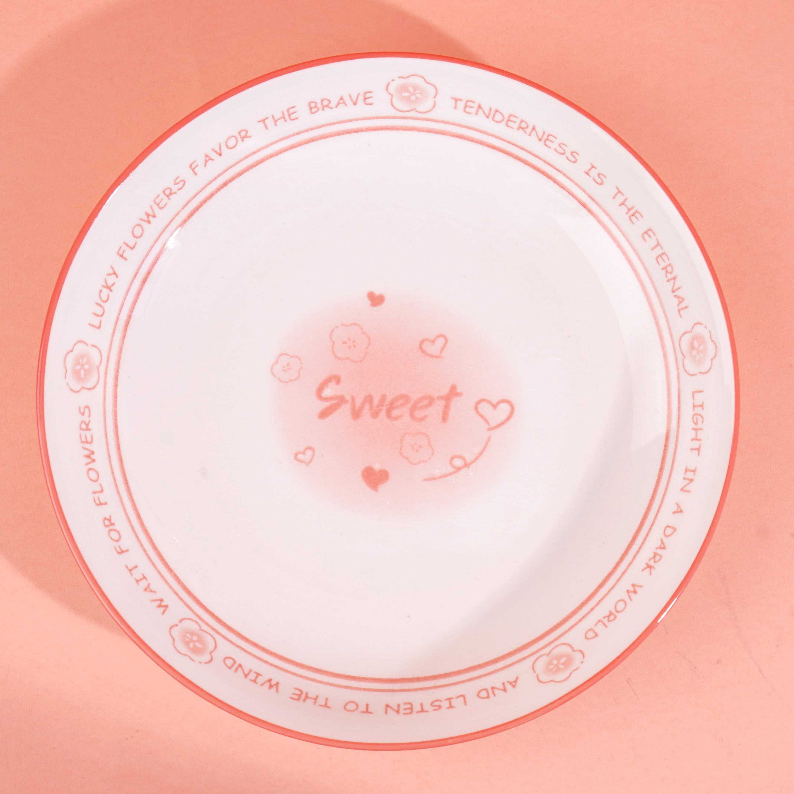 8 inch fruit platter - Sweetheart