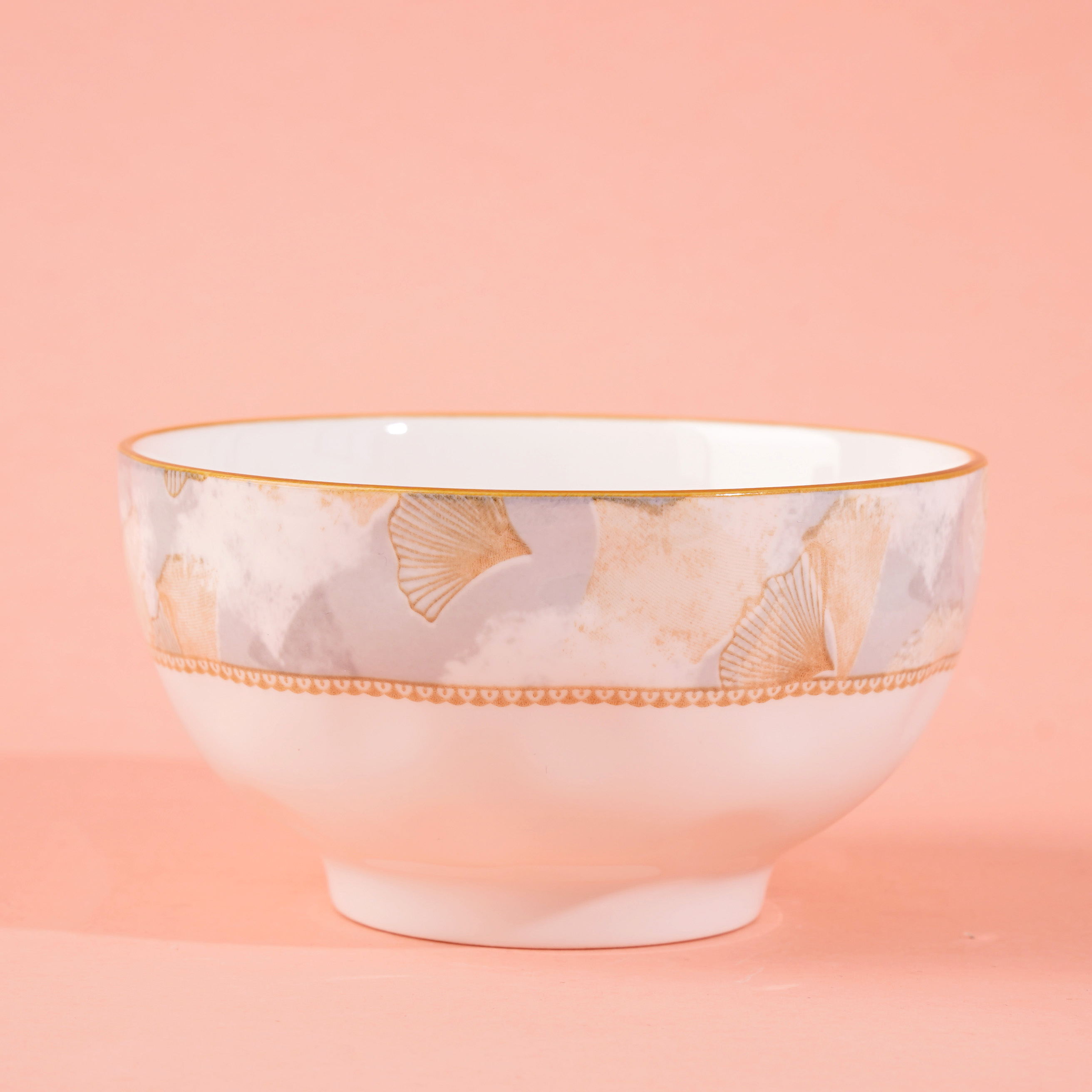 4.5-inch stone-patterned bowl - Ginkgo