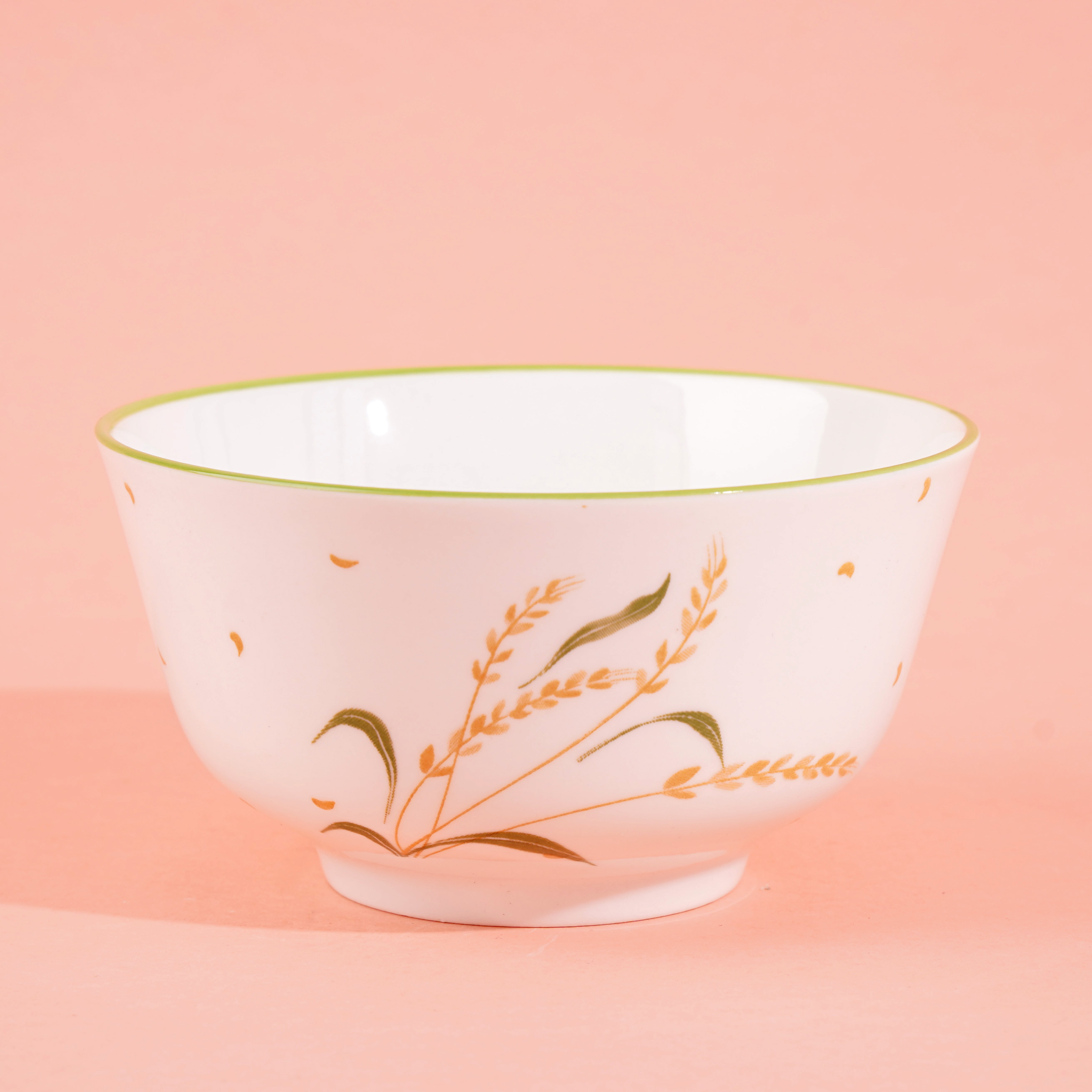 4.6-inch European-style bowl - Wheat Sheaf