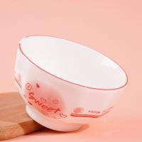5.3-inch bowl - Lucky Red Heart