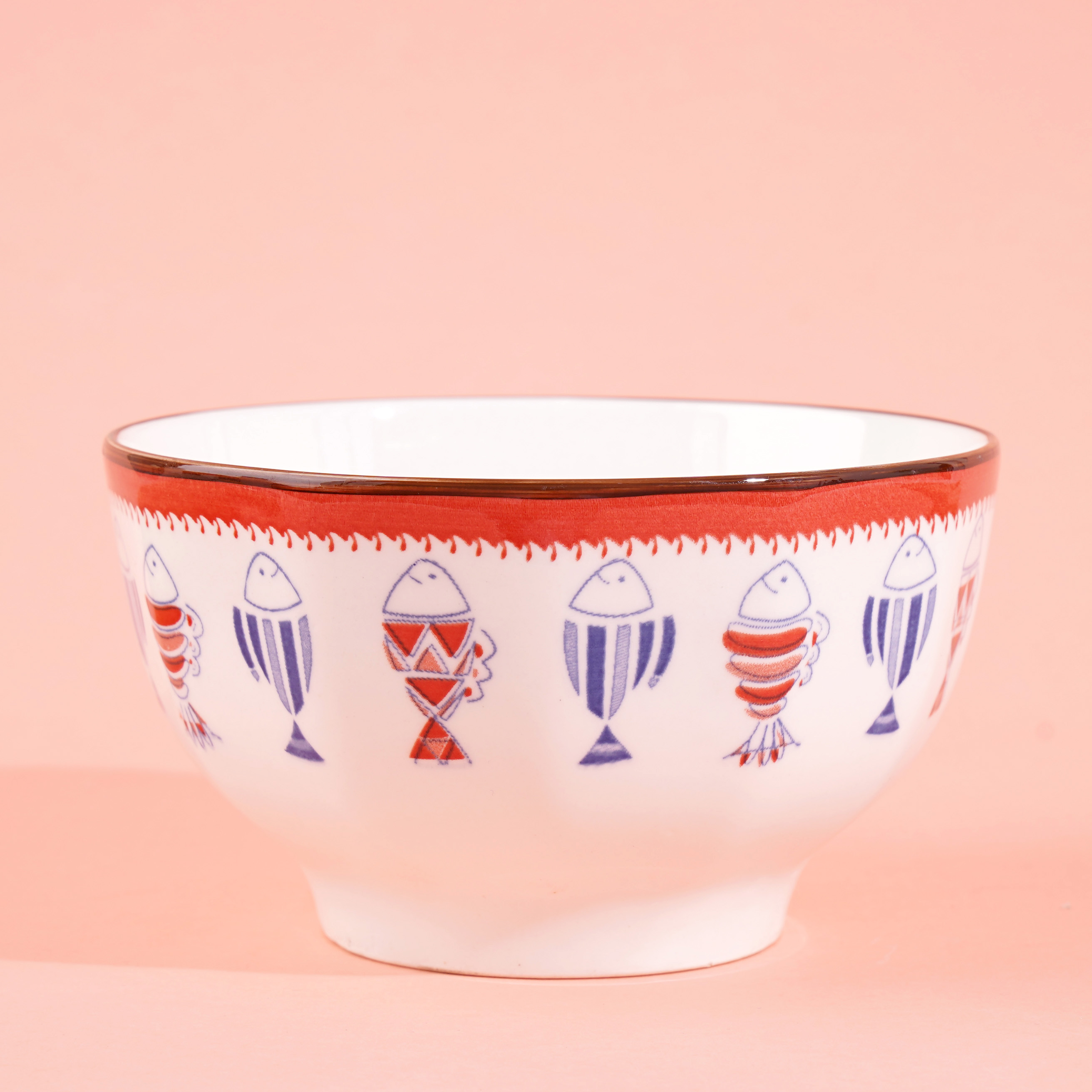 5.3-inch Chinese bowl - Lucky Fish