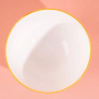 5.3寸中式条纹碗-粉夏