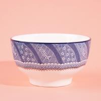 5.5-inch Chinese bowl - blue and white porcelain pattern