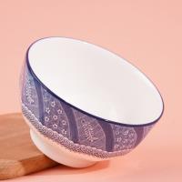 5.5-inch Chinese bowl - blue and white porcelain pattern