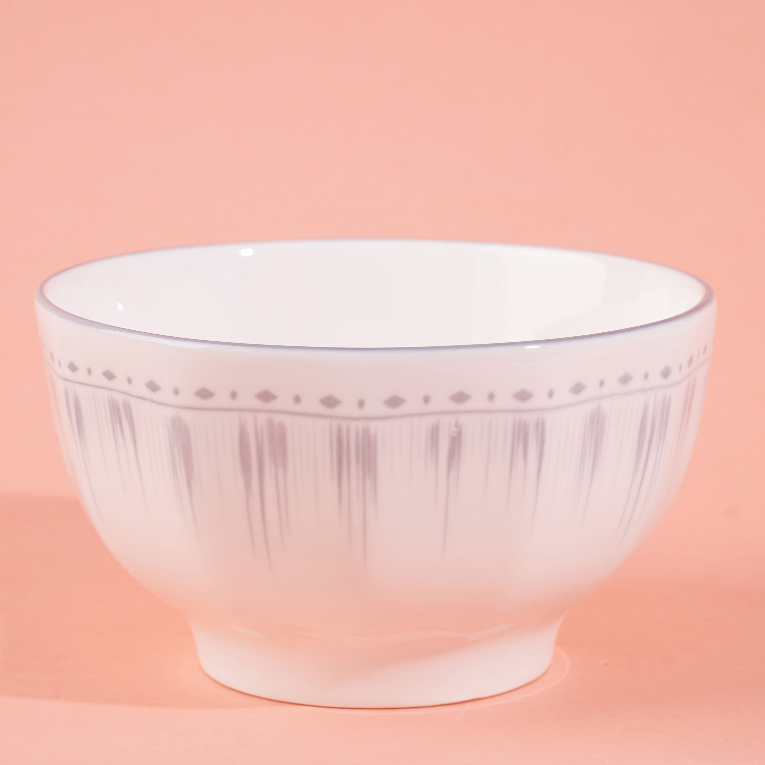 5.3-inch Chinese striped bowl - elegant