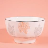 5.3-inch Chinese striped bowl - Maple Leaf