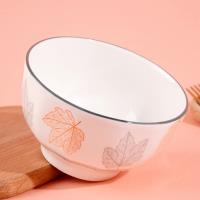 5.3-inch Chinese striped bowl - Maple Leaf