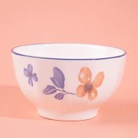 5.3-inch Chinese striped bowl - Subtle fragrance and graceful lines