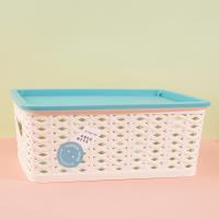 Le panier de rangement à l'effigie d'un petit ours QY-6333