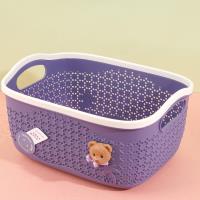 سلة تخزين صغيرة QY-6340 على شكل دب.