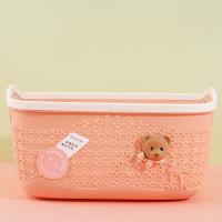 سلة تخزين صغيرة QY-6340 على شكل دب.