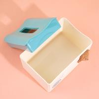 Boîte de mouchoirs en papier QY-6443 en forme d'ours.