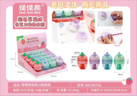 16 Strange Bears 99706 Strawberry Bear Pencil Sharpener and Eraser