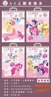 The My Little Pony A4-71007 sketchbook, open to the front cover