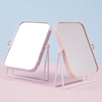 25062 Miroir de table avec support en fer forgé chinois