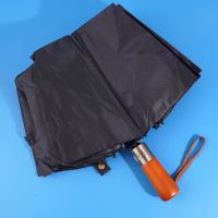 Spring and Umbrella 4126 58*60K Solid Wood Automatic Window-Breaking Umbrella