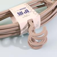 5 cintres en plastique à large épaule 508 pièces.