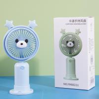 The YM88211B Star Bear handheld fan with a base