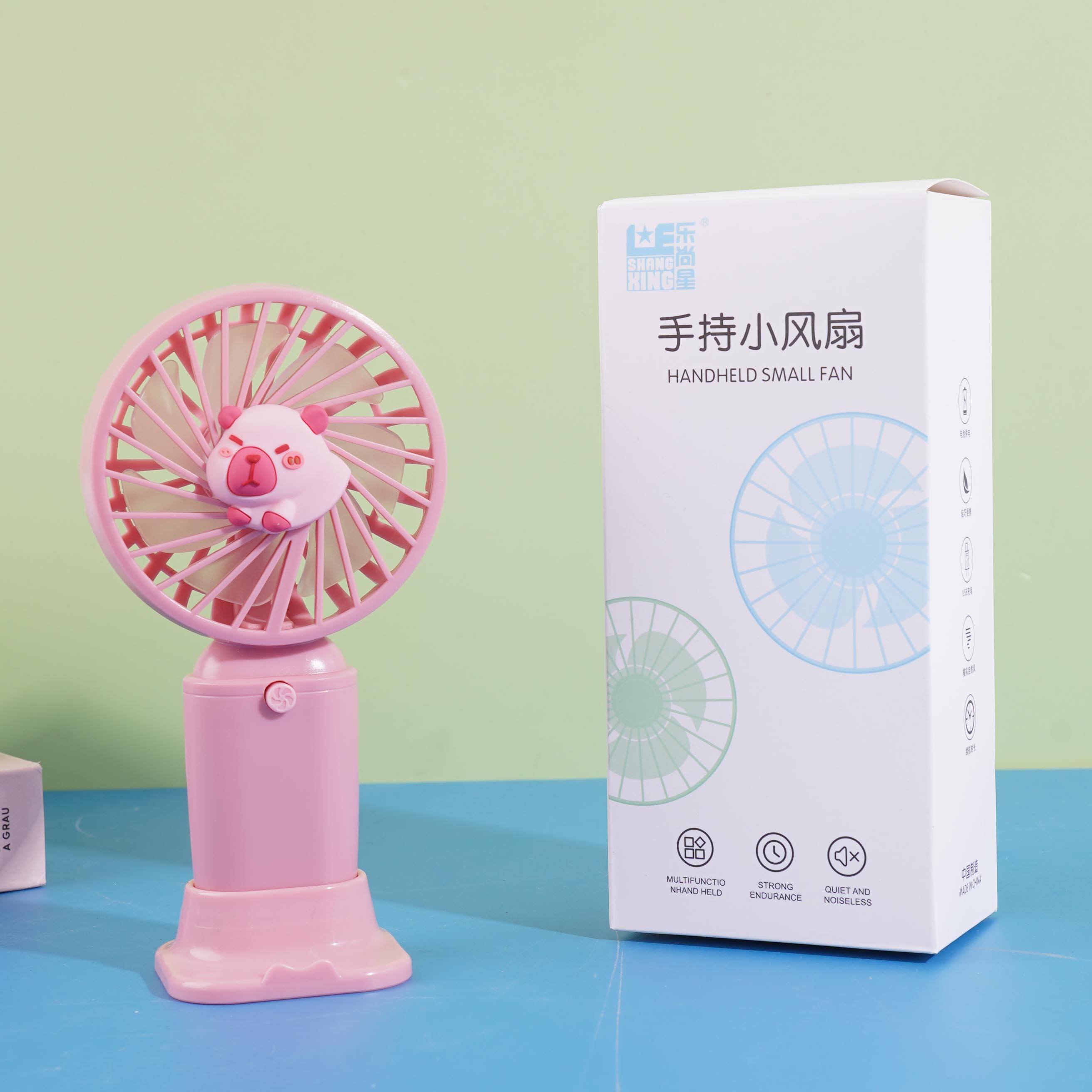 SY-2510K Kaba Bear Handheld Fan with Base