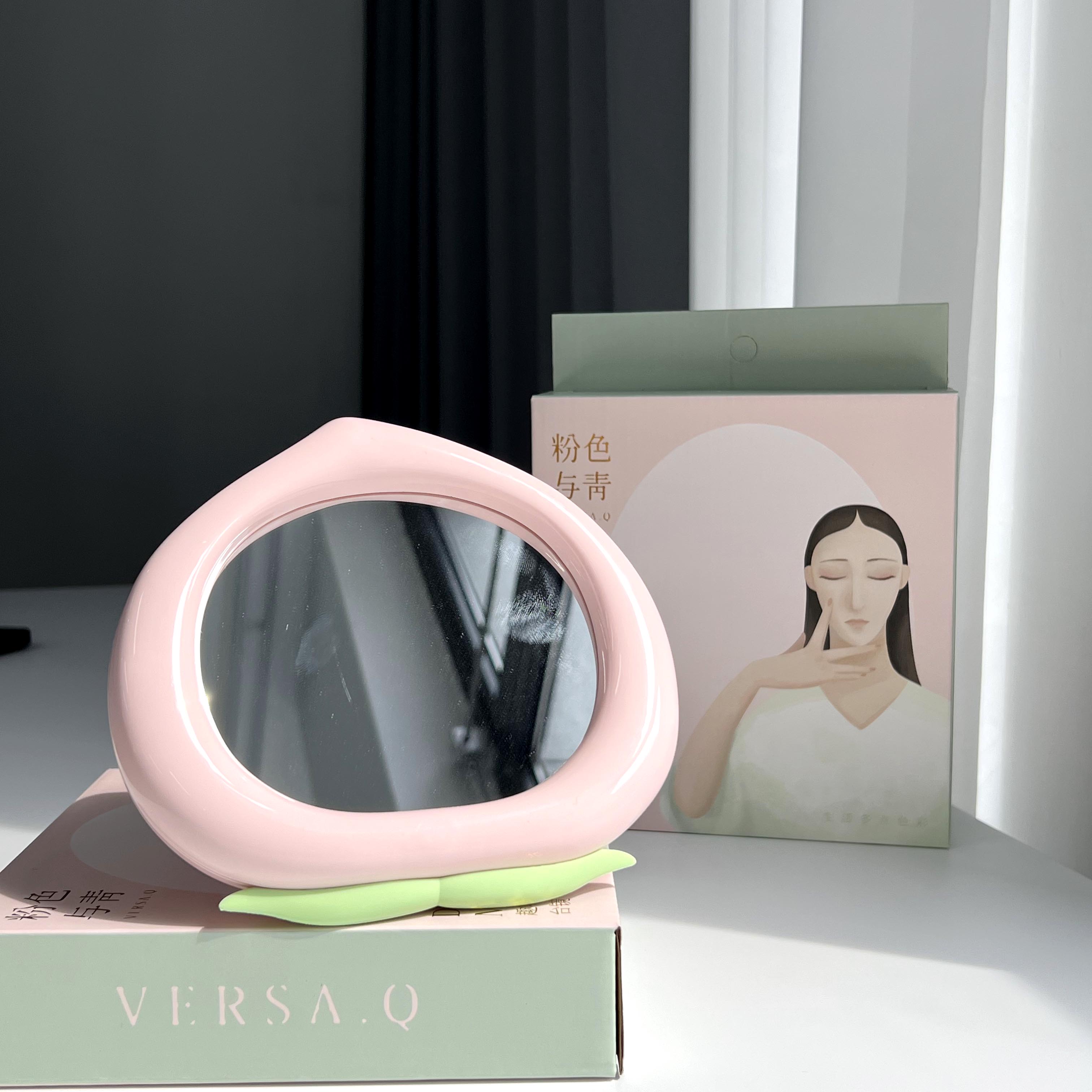 TD-1128 Water Peach Table Mirror