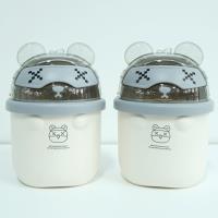 La poubelle de bureau en forme d'ours de dessin animé LD-250