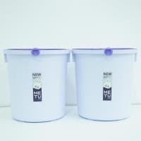 سلة قمامة LD-322 بشكل ابتسامة مضغوطة.