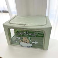 NL-88L foldable transparent storage box 503-1