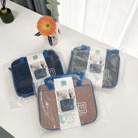 حقيبة التخزين العازلة NL-351 مع سحاب متباينة الألوان.