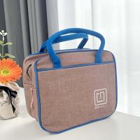 حقيبة التخزين العازلة NL-351 مع سحاب متباينة الألوان.