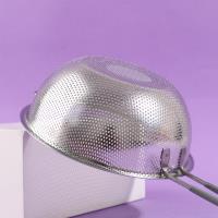 19.5cm欧式单柄浸塑多用篮