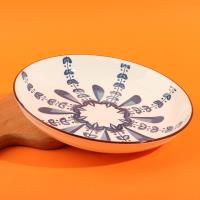 8.3-inch dinner plate - Blue Crystal