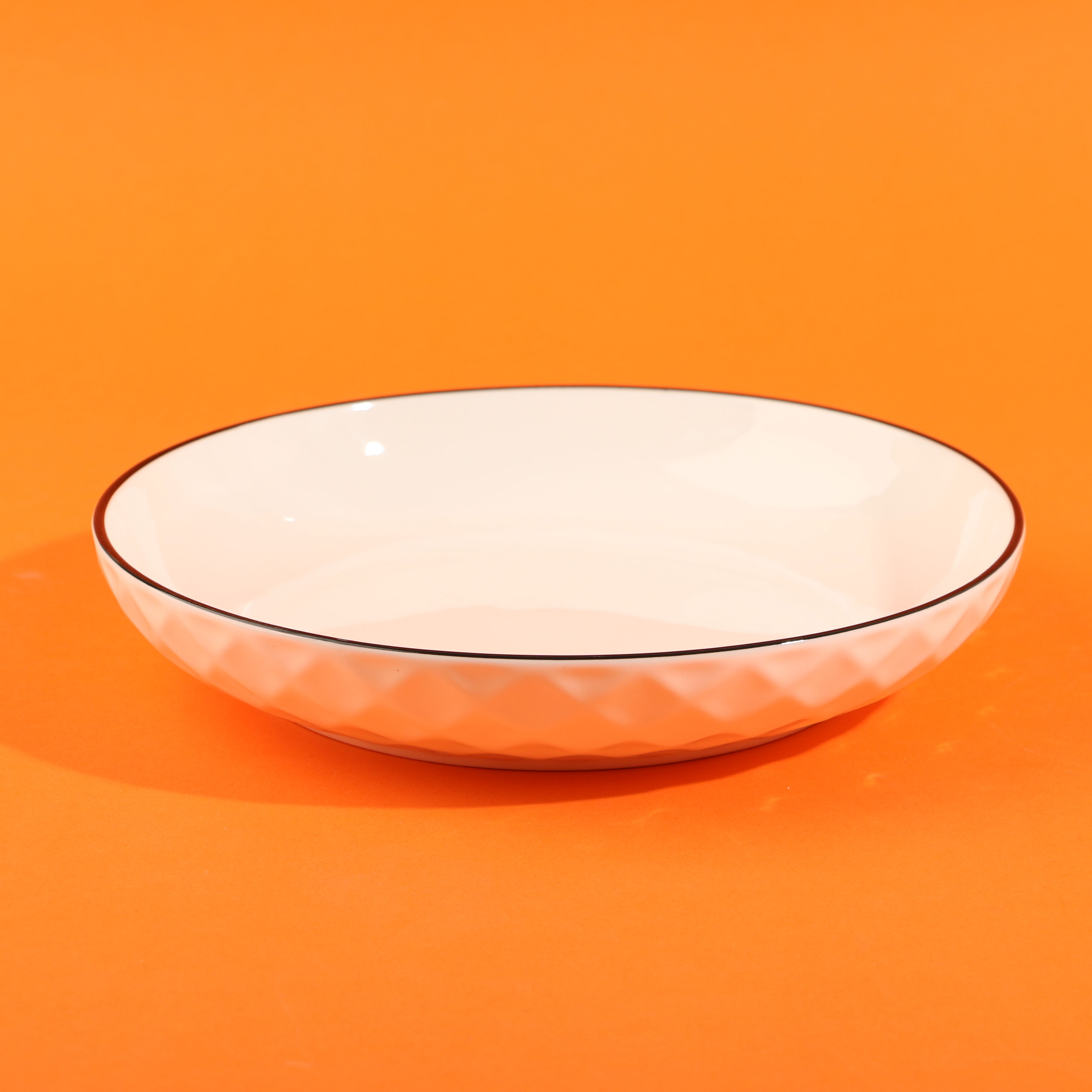 8 inch diamond rose plate (special offer)