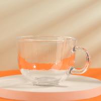 The milk glass cup A
