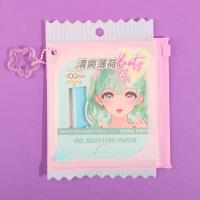 ورق تقشير العرق EMS-377 المعطر بالنعناع، 100 قطعة.