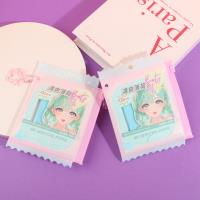 ورق تقشير العرق EMS-377 المعطر بالنعناع، 100 قطعة.