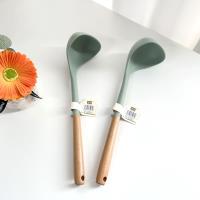 QF-RC4285 Rongcheng - Wooden Handle Silicone Spoon