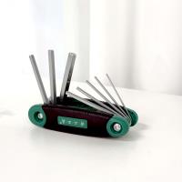 01081 Folding Wrench Eight-piece Set with Inner Hexagon Type